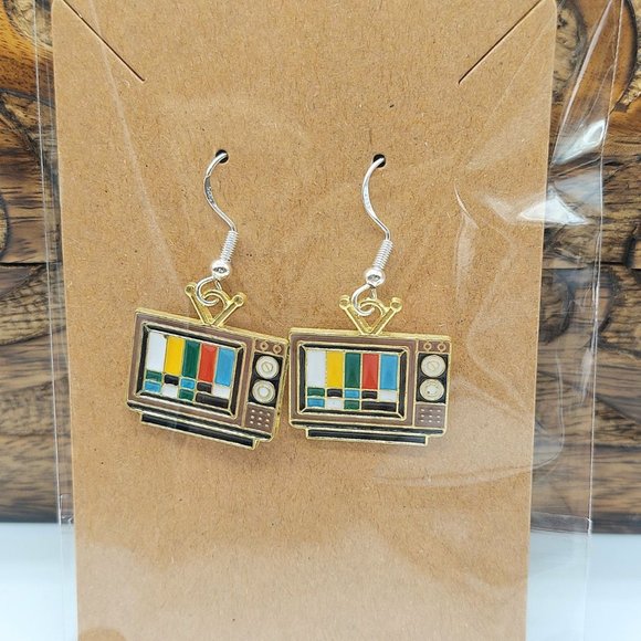 Jewelry - Old TV Earrings Retro